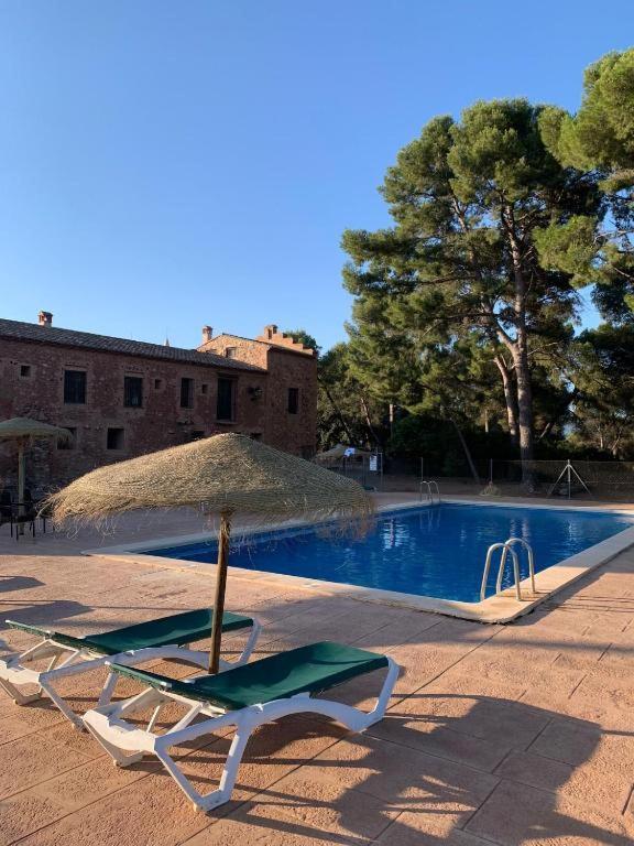 Masia De San Juan - Castillo Con Piscina En Plena Sierra Calderona Segorbe Buitenkant foto